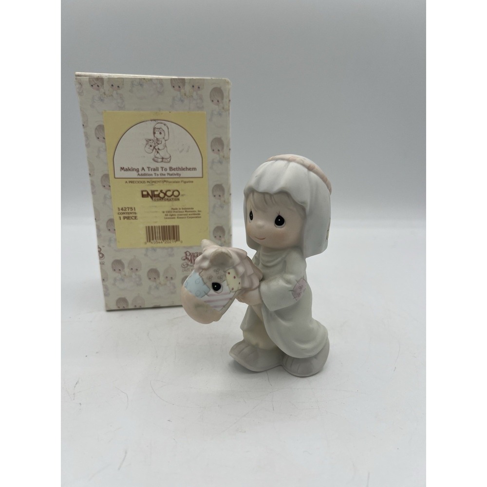 🌟🐪 Precious Moments "Making A Trail To Bethlehem" – 1995 Nativity Figurine ✨